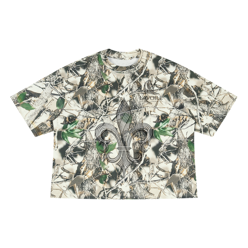 Unisex Tree Camo Boxy T-Shirt